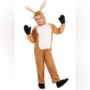 Unisex Kid’s Christmas Halloween Deer/Reindeer Costume Onesie. New. Size: XS
